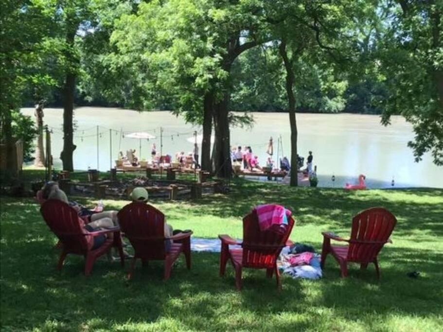 סגווין The River Haven - Sleeps 32 - On Guadalupe River מראה חיצוני תמונה