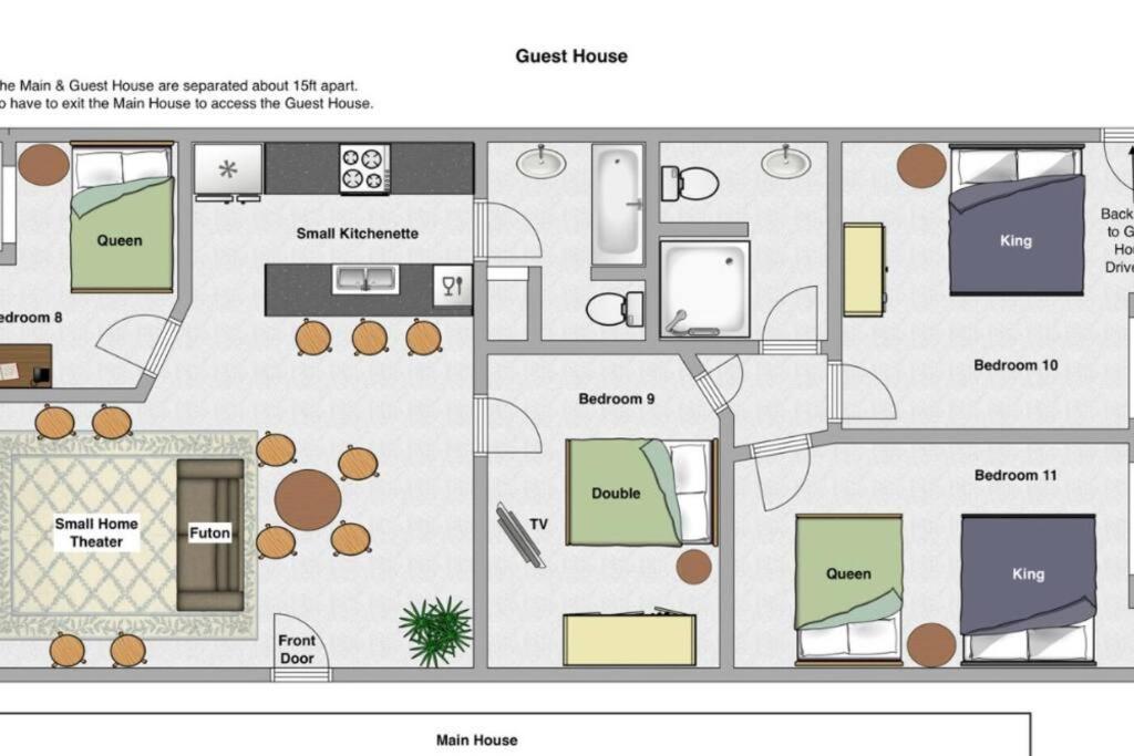 סגווין The River Haven - Sleeps 32 - On Guadalupe River מראה חיצוני תמונה